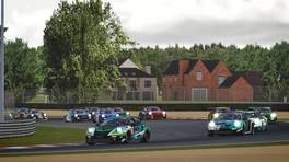 26.02.2022, IVRA Club Sport Series, Round 5, 700 km of Zolder, Start action, #96, Volante Racing, Porsche 911 GT3 Cup, iRacing