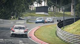 06.03.2022, Digital Nürburgring Endurance Series presented by Goodyear, LEGO Technic 3h-Rennen, Round 5, Nürburgring, #303, CoRe SimRacing SP10, Porsche Cayman GT4, Pascal Stix, Carl E Jansson, iRacing
