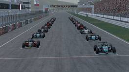 14.09.2022, Esports Racing League (ERL) by VCO, Falll Cup, Round 1, Fuji Speedway, iRacing, Start action. Quarter Final 1.