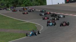 14.09.2022, Esports Racing League (ERL) by VCO, Falll Cup, Round 1, Fuji Speedway, iRacing, Start action, Heat 3.