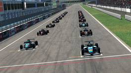 14.09.2022, Esports Racing League (ERL) by VCO, Falll Cup, Round 1, Fuji Speedway, iRacing, Start action, Semi Final.