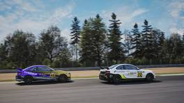 28.09.2022, Esports Racing League (ERL) by VCO, Fall Cup, Round 2, Zolder, Assetto Corsa Competizione, #48, Leo Racing X Ballas eSport, Luciano Witvoet, #72, Rocket Simsport, Valentin Barrier.
