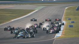 02.11.2022, Esports Racing League (ERL) by VCO, Fall Cup, Masters, Hockenheim, iRacing, Start action, Second Chance Race.
