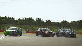 15.06.2022, Esports Racing League (ERL) Summer Cup by VCO, Donington Park, Round 1, rFactor2, Race action.