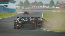15.06.2022, Esports Racing League (ERL) Summer Cup by VCO, Donington Park, Round 1, rFactor2, #15, R8G Esports, Marcell Csincsik, #11, Team Redline, Jeffrey Rietveld.