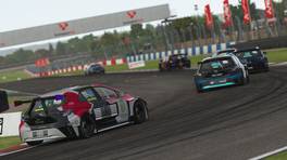 15.06.2022, Esports Racing League (ERL) Summer Cup by VCO, Donington Park, Round 1, rFactor2, #30, cowana Gaming, Lucas Müller.