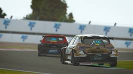 15.06.2022, Esports Racing League (ERL) Summer Cup by VCO, Donington Park, Round 1, rFactor2, #110, Burst Esport, Michi Hoyer.