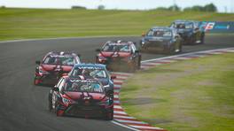 15.06.2022, Esports Racing League (ERL) Summer Cup by VCO, Donington Park, Round 1, rFactor2, Start action, Final 3.