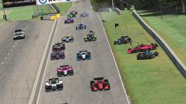29.06.2022, Esports Racing League (ERL) Summer Cup by VCO, Road America, Round 2, iRacing, Start action.
