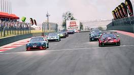 13.07.2022, Esports Racing League (ERL) Summer Cup by VCO, Kyalami, Round 3, Assetto Corsa Competizione, Start action, Heat 2.