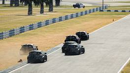 10.08.2022, Esports Racing League (ERL) Summer Cup Masters by VCO, Sebring, rFactor2, Race action, Semi Final 2.