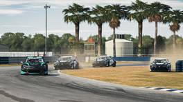 10.08.2022, Esports Racing League (ERL) Summer Cup Masters by VCO, Sebring, rFactor2, Race action, Quarter Final 3.