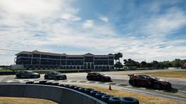 10.08.2022, Esports Racing League (ERL) Summer Cup Masters by VCO, Sebring, rFactor2, Race action, Heat 5.