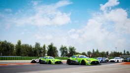 09.03.2022, Esports Racing League (ERL) by VCO, Round 1, Misano, Assetto Corsa Competizione (ACC), Start action, Second Chance Race.
