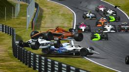 23.03.2022, Esports Racing League (ERL) by VCO, Round 2, Zandvoort, rFactor2, Race action, Quarter Final.