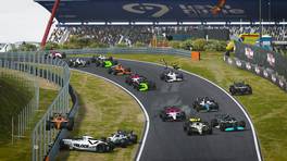 23.03.2022, Esports Racing League (ERL) by VCO, Round 2, Zandvoort, rFactor2, Race action, Quarter Final.