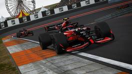 23.03.2022, Esports Racing League (ERL) by VCO, Round 2, Zandvoort, rFactor2, #71, Team Redline, Kevin Siggy, Final Race 1.