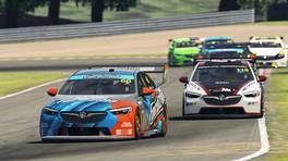 06.04.2022, Esports Racing League (ERL) by VCO, Round 3, Brands Hatch, iRacing, #66, Team Fordzilla, William Chadwick, #115, Absolute Motorsport Acelith Simracing, Tommaso Mosca.