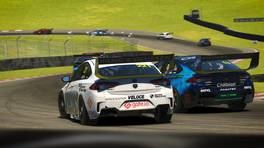 06.04.2022, Esports Racing League (ERL) by VCO, Round 3, Brands Hatch, iRacing, #221, Veloce Esports, Isaac Gillissen, #53, Williams Esports, Michael Romanidis.