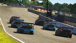 06.04.2022, Esports Racing League (ERL) by VCO, Round 3, Brands Hatch, iRacing, Start action, Final 1.