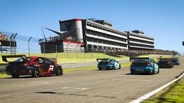 06.04.2022, Esports Racing League (ERL) by VCO, Round 3, Brands Hatch, iRacing, Start action, Final 2.