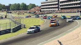 06.04.2022, Esports Racing League (ERL) by VCO, Round 3, Brands Hatch, iRacing, Start action, Heat 2.