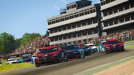 06.04.2022, Esports Racing League (ERL) by VCO, Round 3, Brands Hatch, iRacing, Start action, Semi Final.