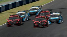 30.01.2022, Esports Racing World Cup (ERWC), Day 3, iRacing, Start action, Final Race 3.