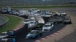 30.01.2022, Esports Racing World Cup (ERWC), Day 3, iRacing, Start action, Heat 2.