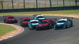 30.01.2022, Esports Racing World Cup (ERWC), Day 3, iRacing, Start action, Final Race 1.