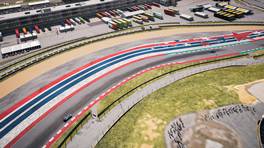 26.11.2022, VCOxLFM FLExTREME, Round 1, Challengers Split, Assetto Corsa Competizione, Circuit of the Americas, Race action