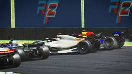 21.08.2022, Formula SimRacing World Championship, Round 10, São Paulo, Race action, rFactor 2