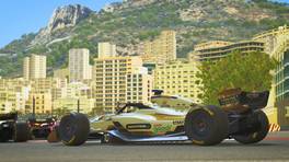 17.07.2022, Formula SimRacing World Championship, Round 8, Monaco, #10, Michi Hoyer, Burst Esport, rFactor 2