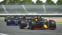 07.08.2022, Formula SimRacing World Championship, Round 9, Indianapolis, #13, Alex Siebel, Oracle Red Bull Racing Esports, rFactor 2