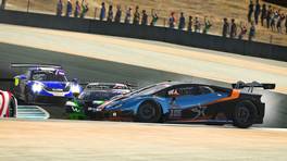 20.03.2022, HyperX GT Sprint Series, Round 3, Round of Laguna Seca, #105, 5Star Motorsport, Lamborghini Huracán GT3 EVO, iRacing