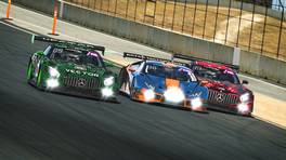 20.03.2022, HyperX GT Sprint Series, Round 3, Round of Laguna Seca, Race action, iRacing