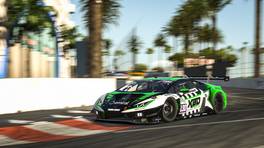 03.04.2022, HyperX GT Sprint Series, Round 4, Round of Long Beach, #190, XBD EMIRAL RACING, Lamborghini Huracán GT3 EVO, iRacing