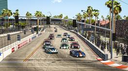 03.04.2022, HyperX GT Sprint Series, Round 4, Round of Long Beach, Start action, Race 1, iRacing