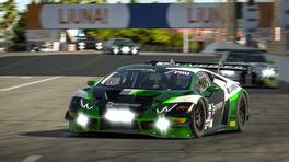 03.04.2022, HyperX GT Sprint Series, Round 4, Round of Long Beach, #101, T3 Motorsport by Maniti, Lamborghini Huracán GT3 EVO, iRacing