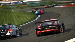 24.04.2022, HyperX GT Sprint Series, Round 5, Round of Charlotte, #135, Ingersoll Rand, Audi R8 LMS, iRacing
