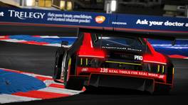 24.04.2022, HyperX GT Sprint Series, Round 5, Round of Charlotte, #135, Ingersoll Rand, Audi R8 LMS, iRacing