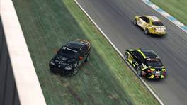 19.09.2022, VW Jetta Cup, Round 1, Donington Park Racing Circuit, National, #32, Eric Manintveld, Street Casuals Team, #38, Alex Van Der Woude, Project Dynamic, iRacing