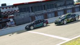 26.09.2022, VW Jetta Cup, Round 2, Brands Hatch Circuit, National, #11, Stephen King, Pulsus eSports. #2, Morgan Burkhard, Project Dynamic, iRacing