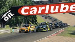 26.09.2022, VW Jetta Cup, Round 2, Brands Hatch Circuit, National, Start action, iRacing