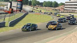 26.09.2022, VW Jetta Cup, Round 2, Brands Hatch Circuit, National, Start action, iRacing