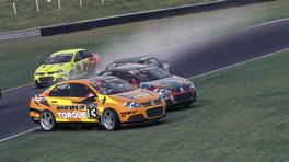 18.10.2022, VW Jetta Cup, Round 4, Lime Rock West Bend, #13, Jerry Agard, Masters of Torque Motorsport, #10, Brandon Hughes, Zero Fawkes Given Racing, iRacing