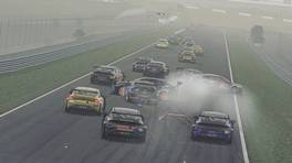 02.05.2022, Racing Line Touring Car Championship, Round 11, Twin Ring Motegi, Race action, iRacing