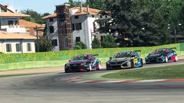 14.03.2022, Racing Line Touring Car Championship, Round 6, Imola, #23, Connor Mllls, Pulsus eSports, #76, Mats Borge Andersen, Team Fear Factor, iRacing
