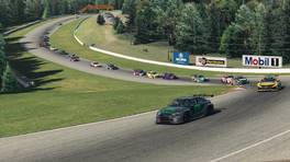 28.03.2022, Racing Line Touring Car Championship, Round 7, Canadian Tire Motorsports Park, Start action, Race 3, iRacing