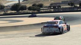 11.04.2022, Racing Line Touring Car Championship, Round 9, WeatherTech Raceway at Laguna Seca, #2, Morgan Burkhard, AllSports Racing, iRacing
